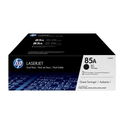 HP CE285AD (85A) 2-pack Black toner