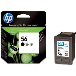 HP 6656AE (56) Black tintapatron