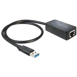 DeLock Adapter USB 3.0 > Gigabit LAN 10/100/1000 Mb/s