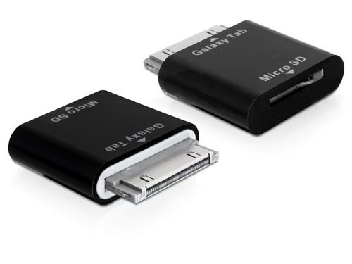 DeLock Card Reader microSD (Samsung tablethez) Black