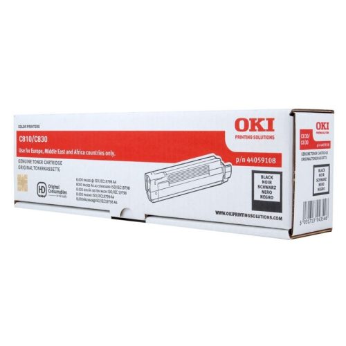 Oki C810/C830 8000 oldal Black