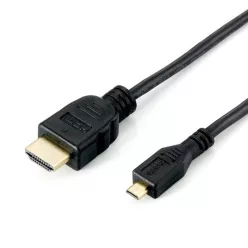 EQuip HDMI - Micro HDMI 1.4 cable 2m Black