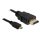 DeLock Cable High Speed HDMI with Ethernet A/D male/male 1m Black