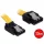 DeLock SATA up/straight metal yellow 20cm
