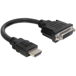   DeLock HDMI male > DVI-I (Dual Link) (24+1) female 20cm Adapter