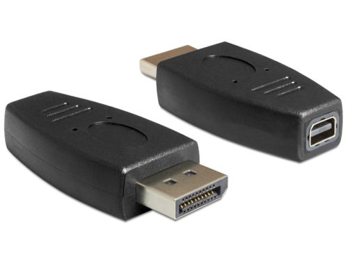 DeLock Displayport 1.2 male to Displayport mini female átalakító