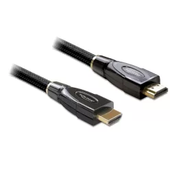   DeLock HDMI + Ethernet male/male összekötő kábel Premium 5m