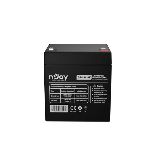 Njoy 12V/4,5Ah szünetmentes akkumulátor 1db/csomag