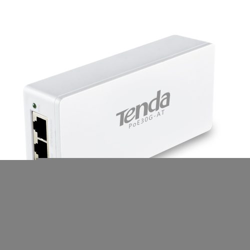 Tenda PoE30G-AT PoE Injector delivers up to 30W output