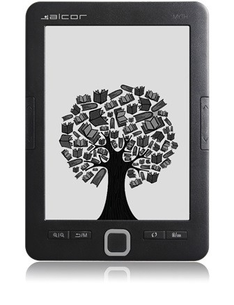 Alcor Myth 6" E-book olvasó 4GB Black