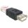 DeLock Adapter USB female > RJ45 male Black