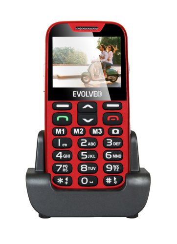 Evolveo EasyPhone EP-600 XD Red