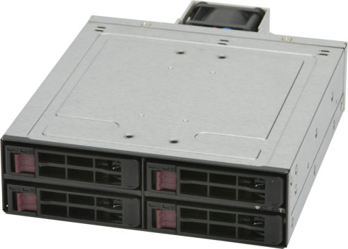 Supermicro CSE-M14TQC 5,25" to 4x2,5"