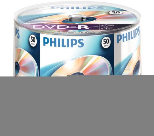 Philips DVD-R 4,7Gb 16x Hengeres 50db/csomag (50-es címke)