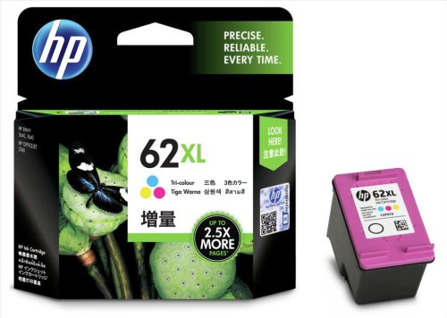 HP C2P07AE (62XL) Color tintapatron