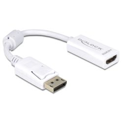   DeLock Adapter Displayport 1.1 male > HDMI female Passive White