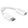 DeLock Adapter Displayport 1.1 male > HDMI female Passive White