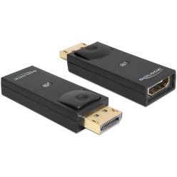 DeLock Adapter Displayport 1.1 male > HDMI female Black