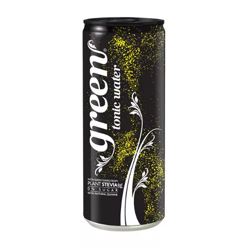 GREEN Tonic - szénsavas, steviával, dobozos 330ml
