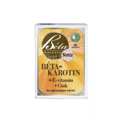   DR.CHEN BÉTA-KAROTIN + E-VITAMIN+CINK LÁGYZSELATIN KAPSZULA 60DB