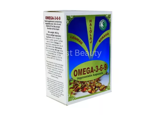 DR.CHEN OMEGA-3-6-9 LÁGYZSELATIN KAPSZULA 30DB