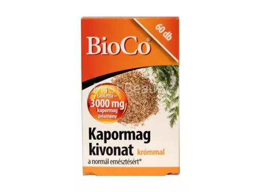 BIOCO KAPORMAG KIVONAT TABLETTA KRÓMMAL 60DB