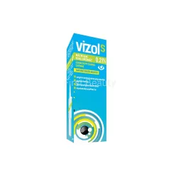 VIZOL S 0,21%  OLDATOS SZEMCSEPP SZÁRAZ SZEMRE 10ML