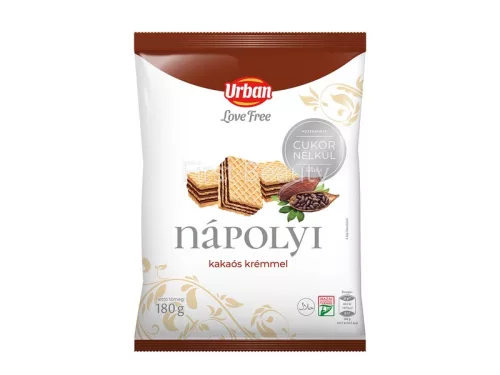 URBAN LOVE FREE KAKAÓS NÁPOLYI HOZZÁADOTT CUKOR NÉLKÜL 180G