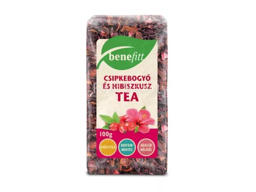 BENEFITT CSIPKEBOGYÓ ÉS HIBISZKUSZ TEA 100G