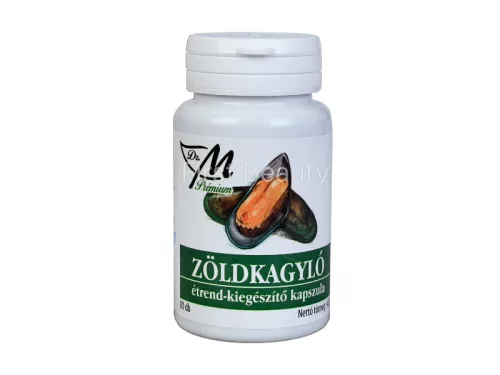 DR.M PRÉMIUM ZÖLDKAGYLÓ KAPSZULA 80DB