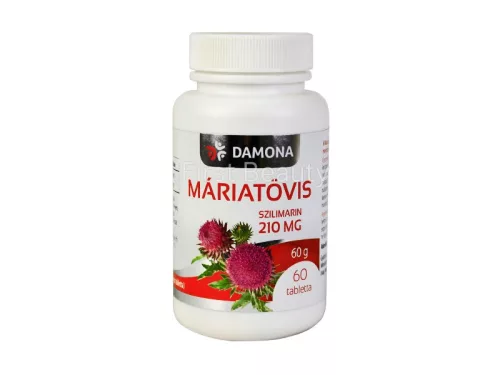 DAMONA MÁRIATÖVIS SZILIMARIN 210MG TABLETTA 60DB
