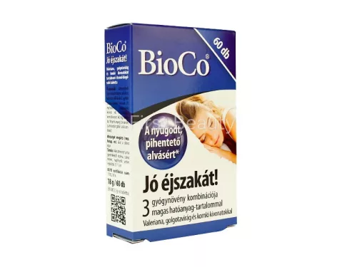 BIOCO JÓ ÉJSZAKÁT TABLETTA 60DB