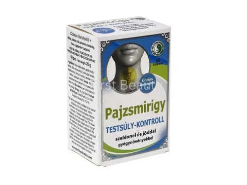 DR.CHEN PAJZSMIRIGY TESTSÚLY-KONTROLL KAPSZULA 60DB