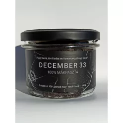 December 33 mákpaszta 100% 200 g