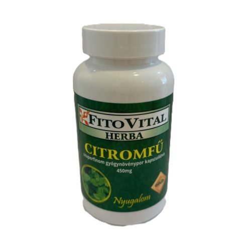 Fitovital citromfű kapszula 60 db