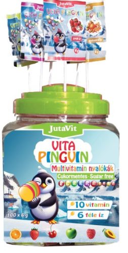 Jutavit vita pingvin cukormentes nyalóka több ízben 6 g