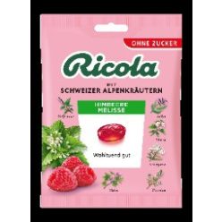 Ricola cukorka málna-citromfű zacskós 75 g