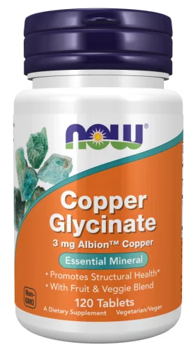Now copper glycinate tabletta 120 db