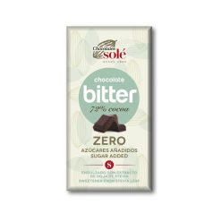 Sole bio zero étcsokoládé 72% keto 100 g