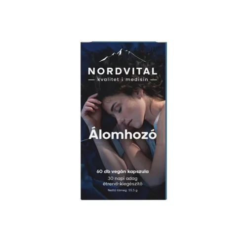 Nordvital álomhozó vegán kapszula 60 db