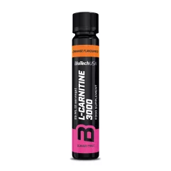 Biotech l-carnitine narancs 3000mg ampulla 25 ml