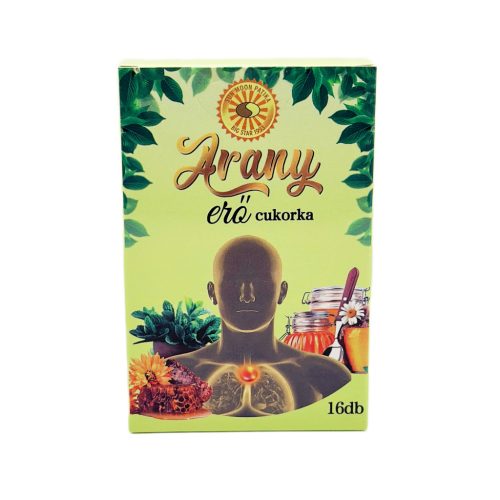 Sun Moon arany erő torokcukorka 16 db