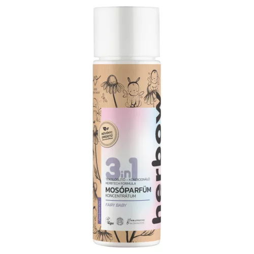 Herbow 3in1 mosóparfüm öblítő és kondicionáló koncentrátum tündér baba 200 ml