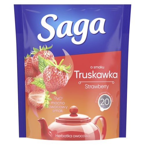 Saga gyümölcstea eper 20x1,7g 34 g