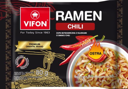Vifon ramen japán instant búzatésztás leves chilivel (csípős) 80 g