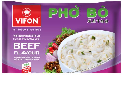 Vifon pho bo marhahús ízesítésű vietnámi instant tésztás leves 60 g