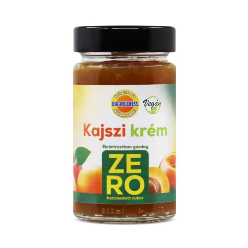 Dia-Wellness zéró hozzáadott cukor kajszi krém  250 g
