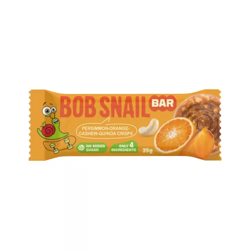 Bob Snail gyümölcsszelet magokkal datolyaszilva-narancs-kesudió-quinoa ropogós 35 g