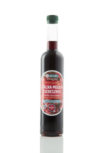 Bálint csemegék málna-meggy gyümölcsesszencia 500 ml