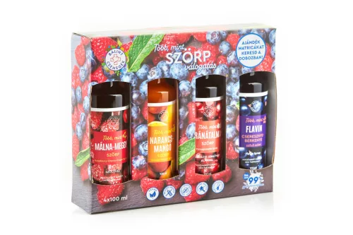 Bálint csemegék több mint szörp válogatás- flavonoid-mix 4x100ml 400 ml